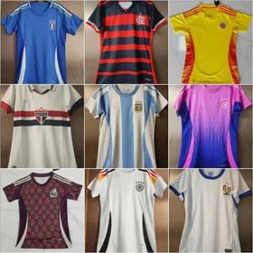 Women's slim fit football jersey-2006  